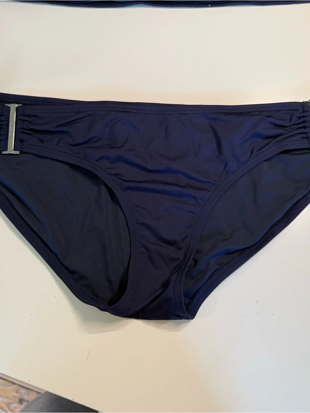 Calvin Klein Navy Strapless Tankini Set - Classic Swimwear